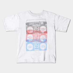 Boom Box Kids T-Shirt